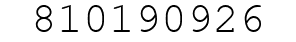 Number 810190926.