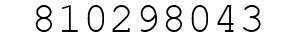 Number 810298043.