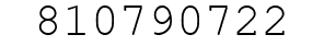 Number 810790722.