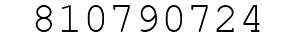 Number 810790724.