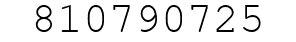 Number 810790725.