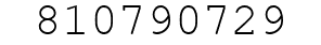 Number 810790729.