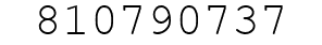 Number 810790737.