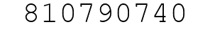 Number 810790740.