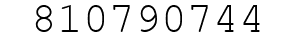 Number 810790744.