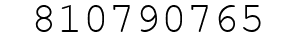 Number 810790765.