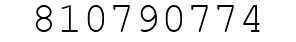 Number 810790774.