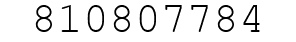 Number 810807784.