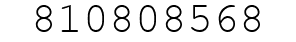 Number 810808568.