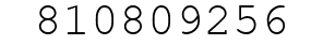 Number 810809256.