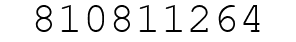 Number 810811264.