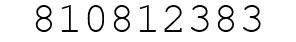 Number 810812383.