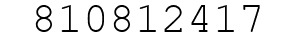 Number 810812417.