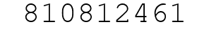 Number 810812461.