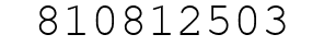 Number 810812503.