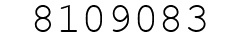 Number 8109083.