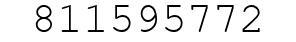 Number 811595772.