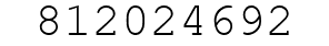 Number 812024692.