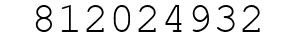 Number 812024932.