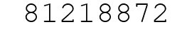 Number 81218872.