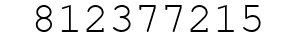 Number 812377215.