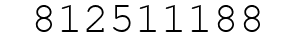 Number 812511188.