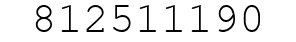 Number 812511190.