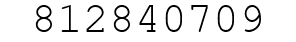 Number 812840709.