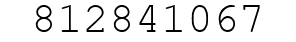 Number 812841067.