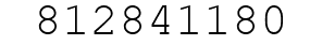 Number 812841180.