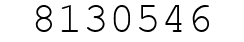 Number 8130546.