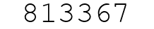 Number 813367.