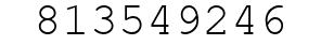 Number 813549246.