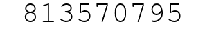 Number 813570795.