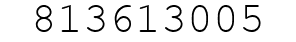 Number 813613005.