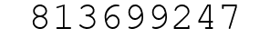 Number 813699247.
