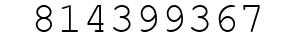 Number 814399367.