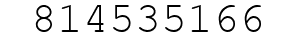 Number 814535166.