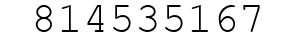Number 814535167.