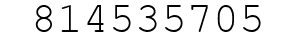 Number 814535705.