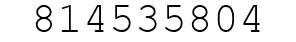 Number 814535804.