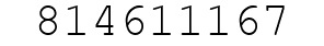 Number 814611167.