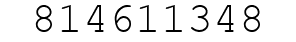Number 814611348.