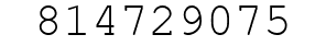 Number 814729075.