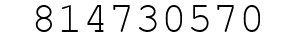 Number 814730570.