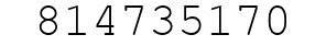 Number 814735170.