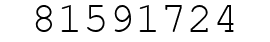 Number 81591724.