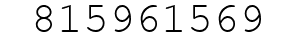 Number 815961569.