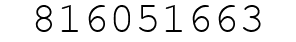 Number 816051663.