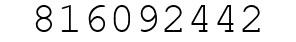 Number 816092442.